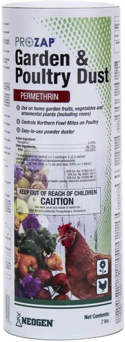 Prozap Garden and Poultry Pest Control Dust, 2 Lb