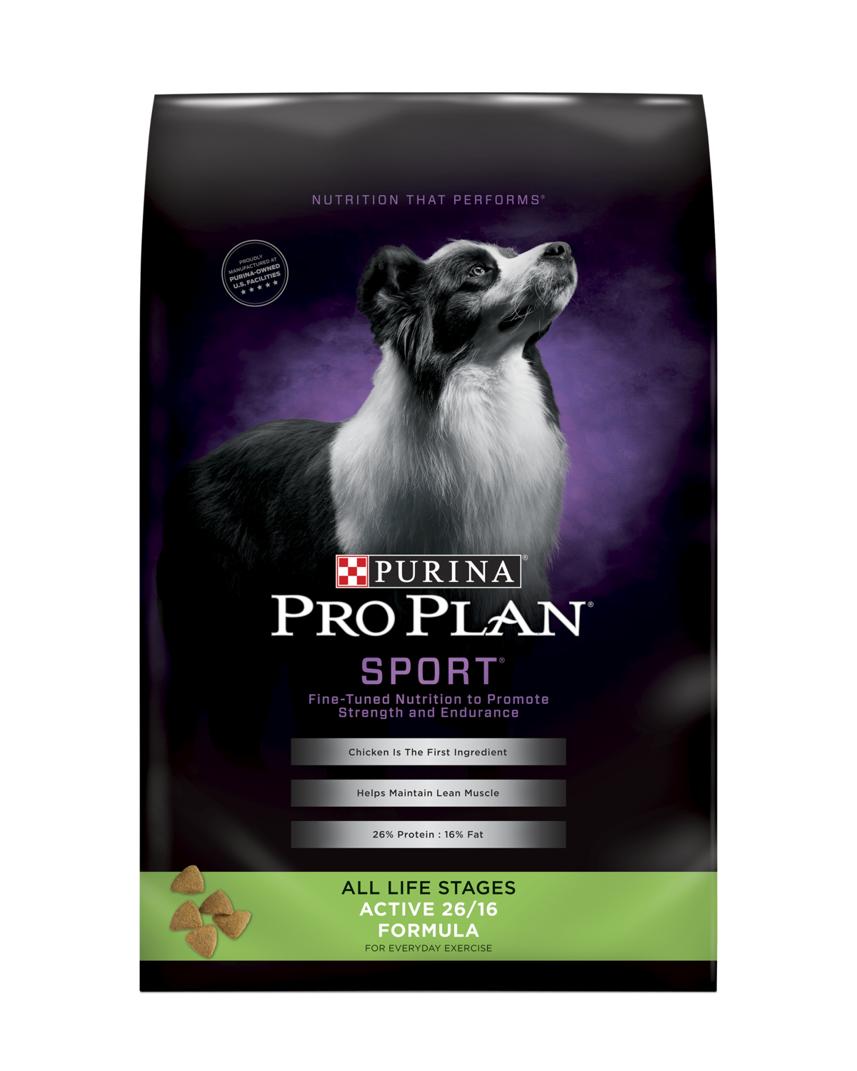 Purina Pro Plan Sport 26/16 Chicken & Rice Food, 37.5 Lb