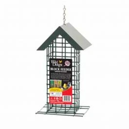 Wild Delight Block Bird Feeder, Black