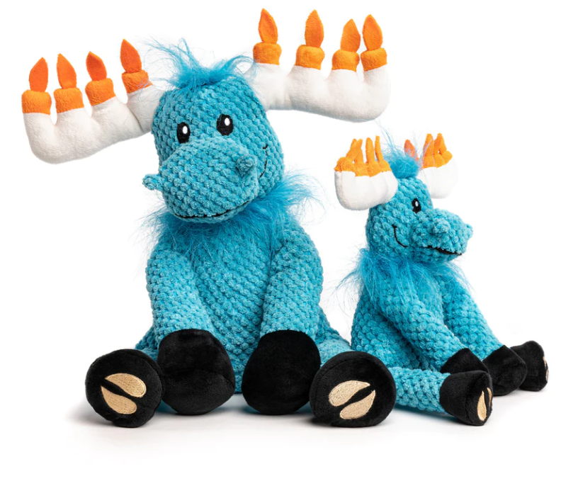 Fabdog Floppy Hannukah Moose Small Dog Toy