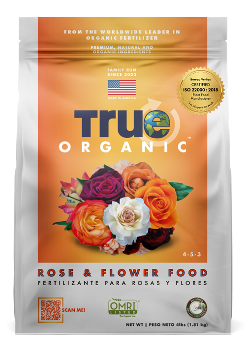 True Organic Rose & Flower Dry Plant Food, 12 Lb