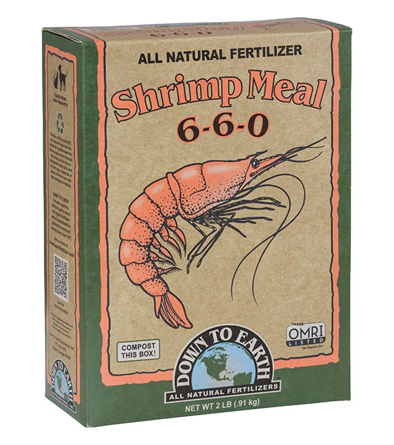 Down to Earth Organic Shrimp Meal Fertilizer, 2 Lb