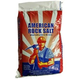 50lb Rock Salt Ice Melt - Sodium Chloride De-icing Solution For Winter Weather