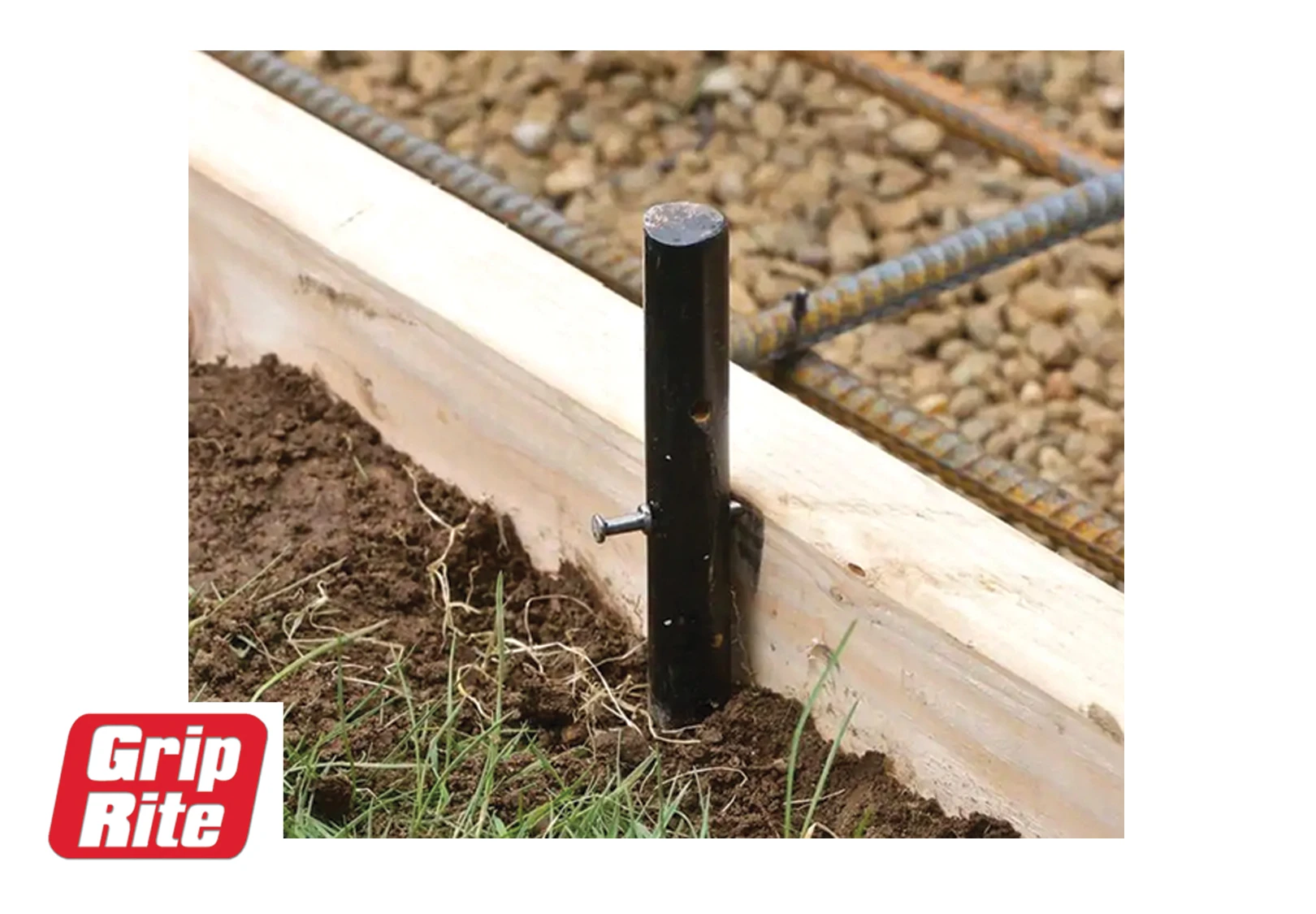 36" Steel Form Stake | Rebar Pin