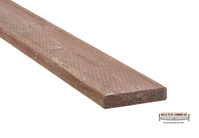 2X8X10 PT DF #2 & BTR Brown Tone, Ground Contact, Doug Fir HFLDFPT208
