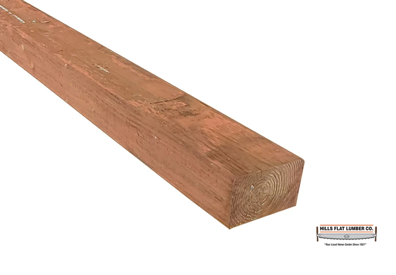 4X6X10 PT DF #2 & BTR Brown Tone, Ground Contact, Doug Fir HFLDFPT406