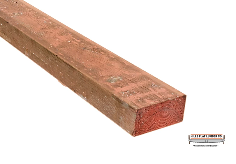 4X8X6 PT DF #2 & BTR Brown Tone, Ground Contact, Doug Fir, HFLDFPT408