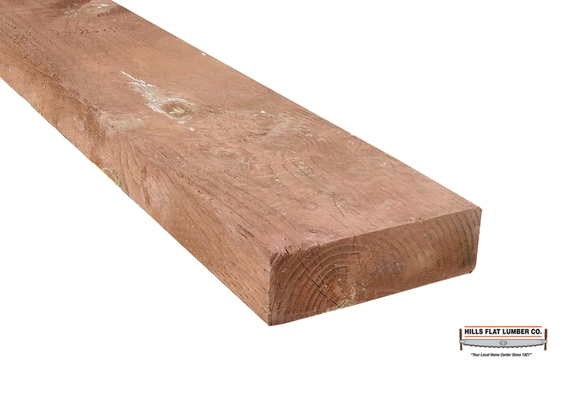4X12X16 PT DF #2 & BTR Brown Tone, Ground Contact, Doug Fir, HFLDFPT412