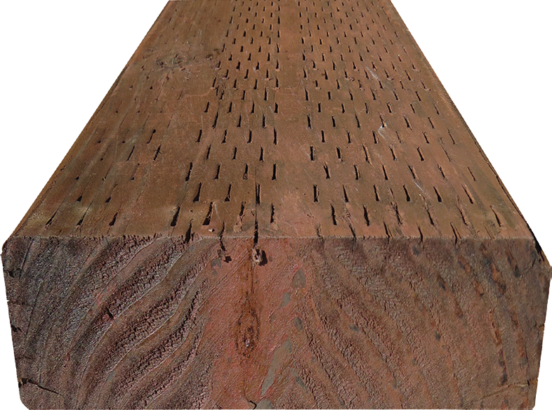 3X10X8'  PT DOUG FIR #2  GC NET