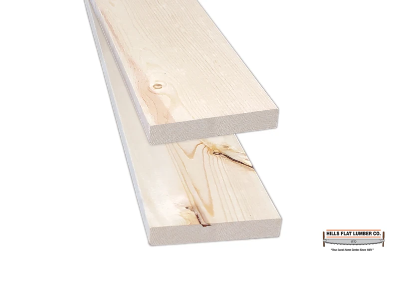 1x4x16 #2 KD S4S PINE ESLP HFLP1042 | Hills Flat Lumber