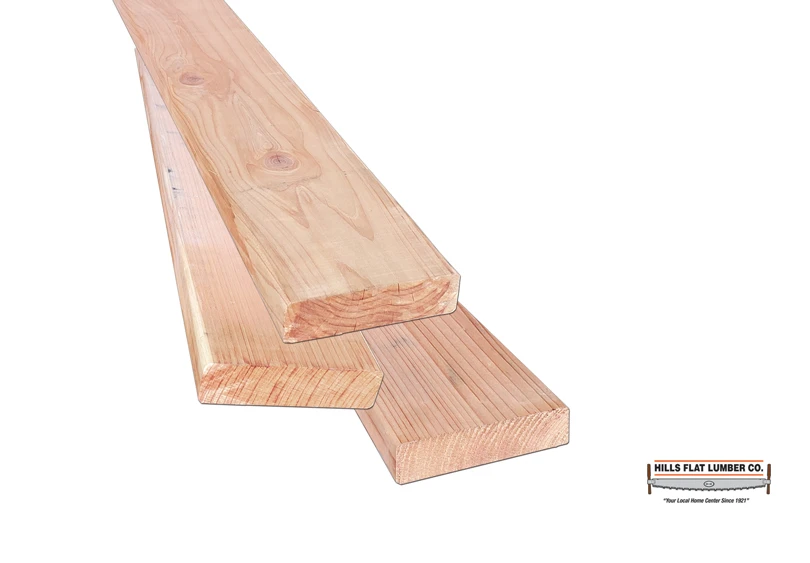 2x6x18 CON HEART REDWOOD S4S GREEN HFLRW206CHG