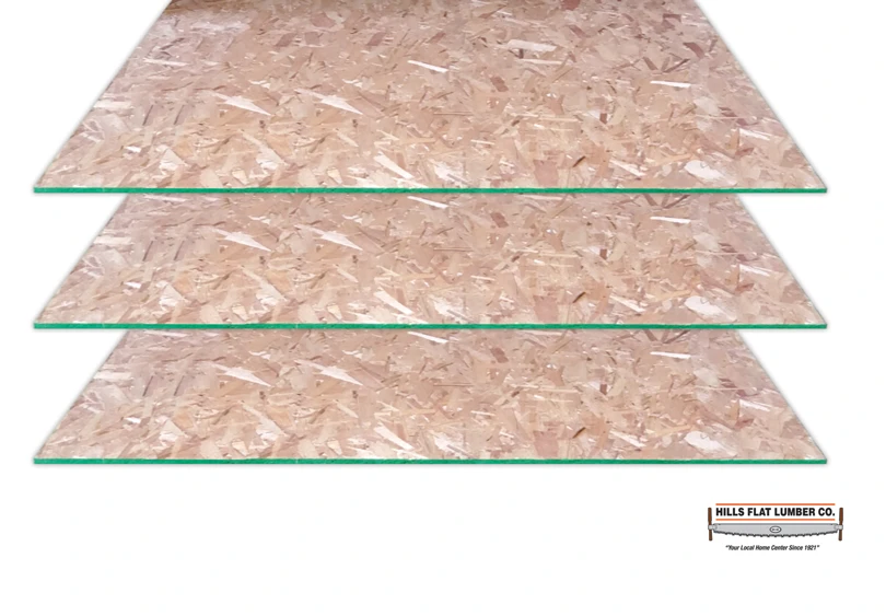 3/8" X 4' X 9' OSB - Oriented Strand Board HFLOSB389