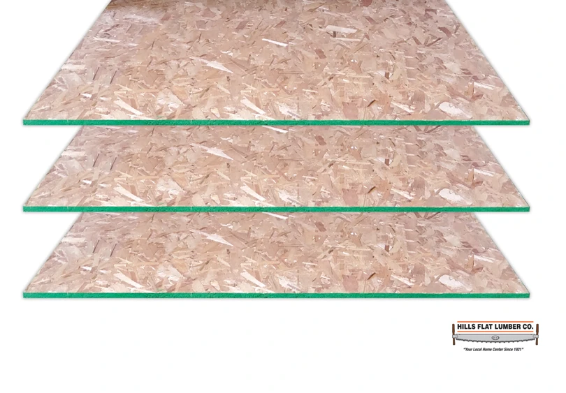 15/32" X 4' X 8' OSB - Oriented Strand Board HFLOSB12