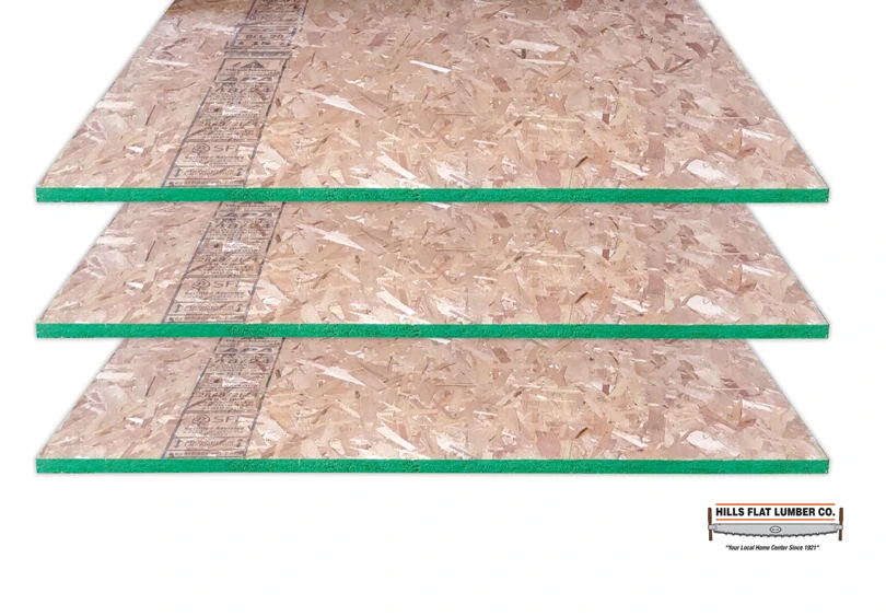 23/32" (3/4") 4X8 OSB SQ EDGE HFLOSB34