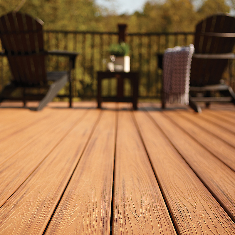 1X6 20' TREX TIKI TORCH TRANSCEND DECKING  GROOVED HFLTTTTRAN