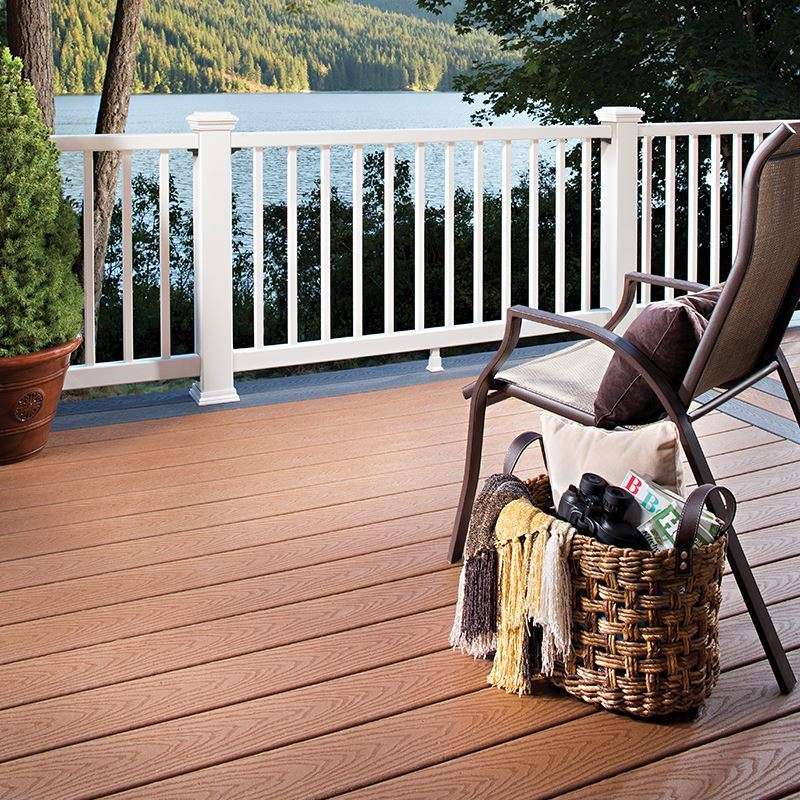 1X6 20' TREX SELECT SADDLE DECKING GROOVED HFLTSELSAD