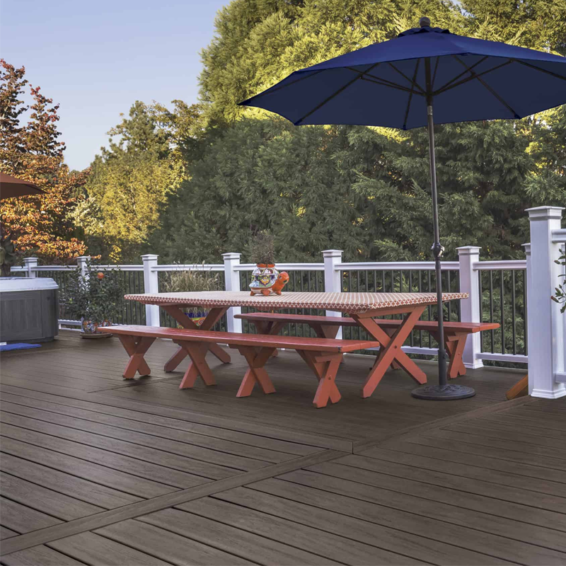 TT 1X6 20' TIMBERTECH RESERVE DARK ROAST DECKING GROOVED HFLTTRESDR