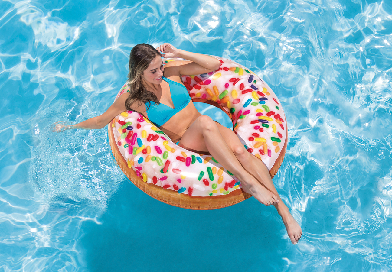 45" Sprinkle Donut Inner Tube