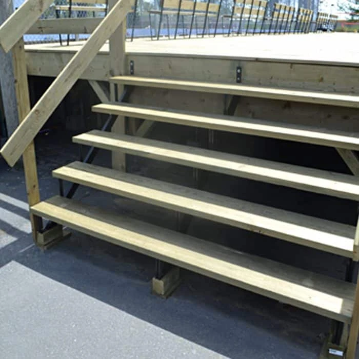 5 Step Steel Stair Riser | Pylex | 13905