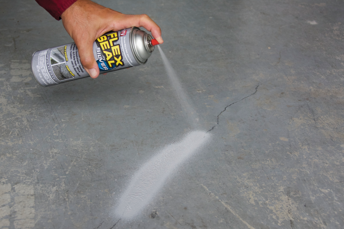 FLEX SEAL Gray Rubber Sealant Coating 14 Ounce Liquid Rubber Spray