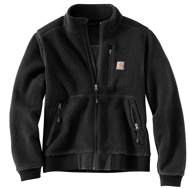 High Pile Fleece Jacket - Large - Black