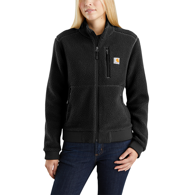 High Pile Fleece Jacket - Large - Black