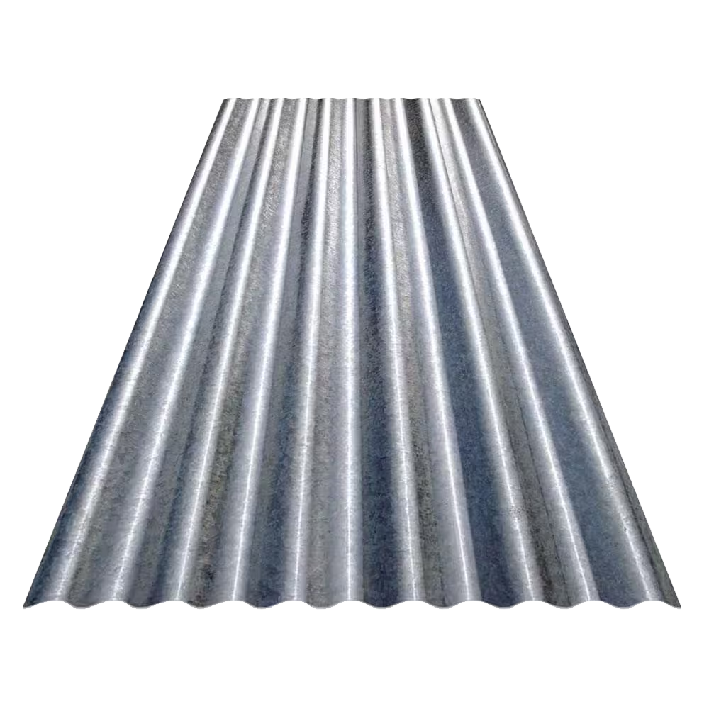 14ft. Corrugated Galvalume Steel 26-Gauge Roof/Siding Panel 24" Exp 27-1/4"