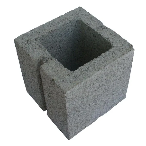 8"X 8"X 8" H/W HALF BLOCK *NET