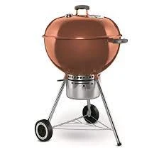 One-touch Gold 22.5-in Charcoal Grill With Copper Porcelain-enameled Finish