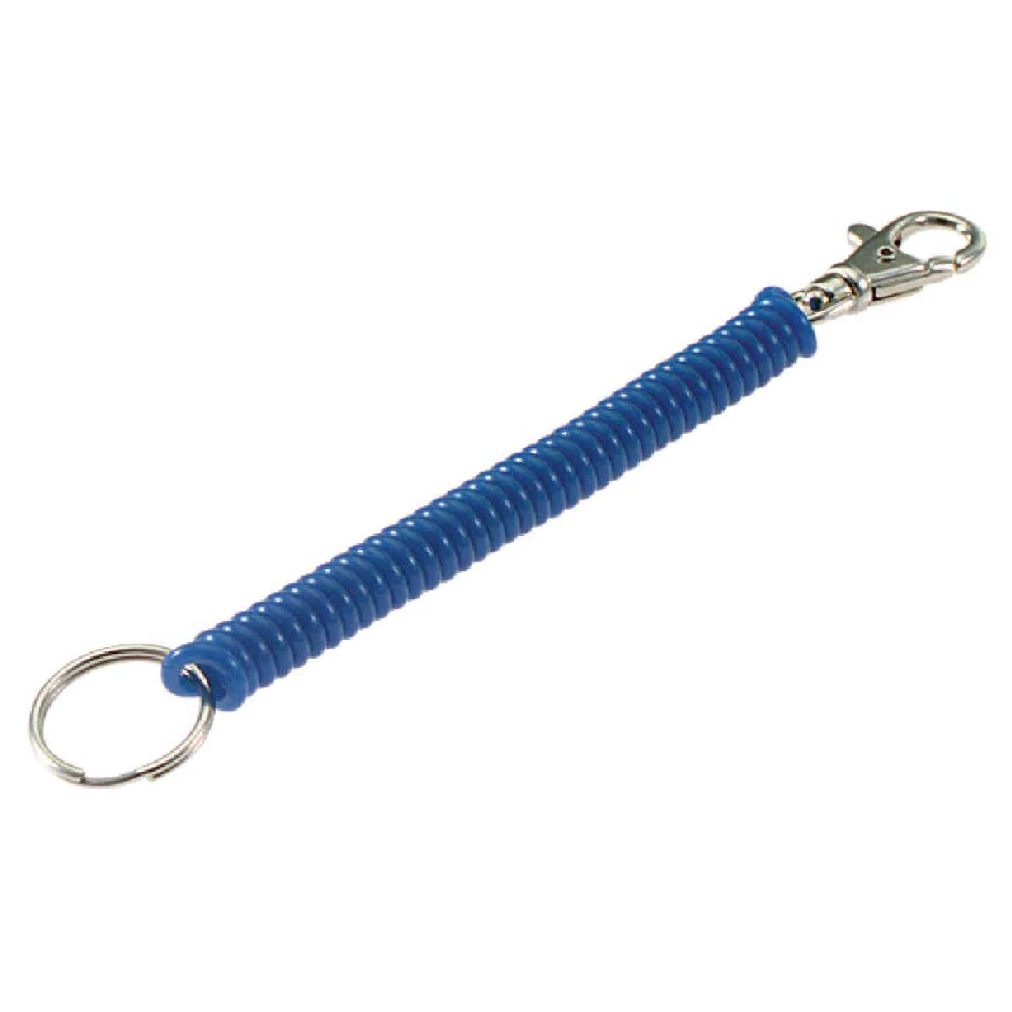 Tempered Steel Mini Designer Coil Key Chain - 4 Inch Length