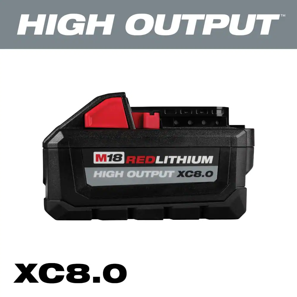 M18 Redlithium High Output Xc8.0 18 Volt Lithium-ion 8.0 Ah Battery Pack