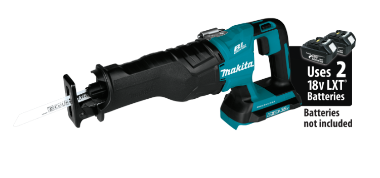 36V (18V X2) LXT® Brushless Recipro Saw, Tool Only