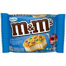 M&m's Vanilla Ice Cream Cookie Sandwich - Delicious Treat For All Ages