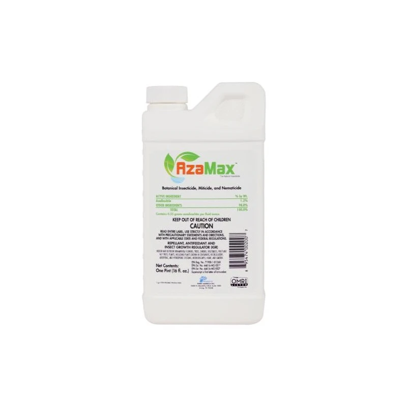 Azamax Organic Insecticide Solution - 16 Ounce Antifeedant & Insect Growth Regulator