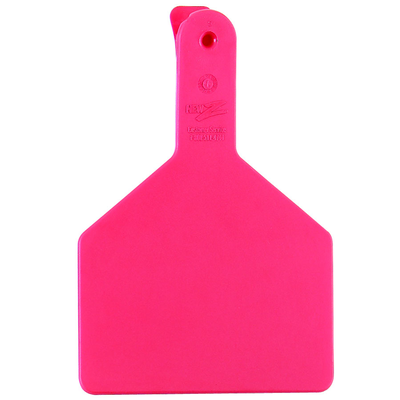 Z TAG COW RED BLANK
