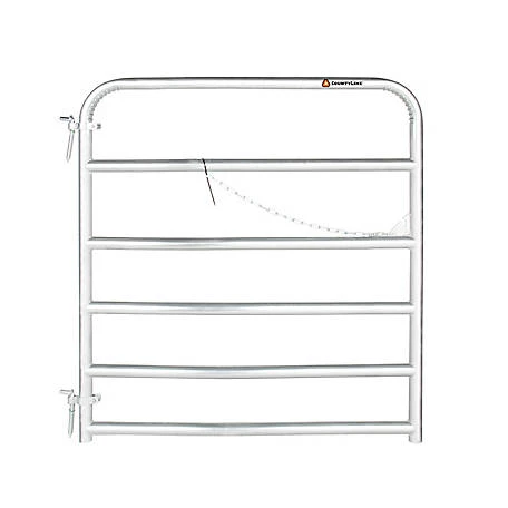 6' Galvanized Gate
