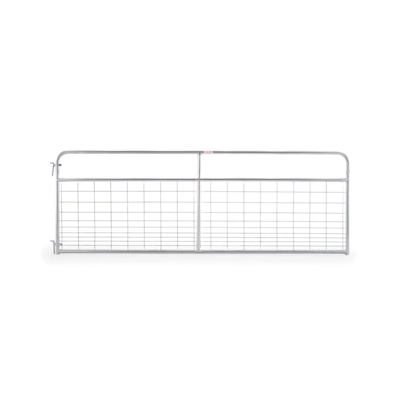 16' galvanized wire filled gate