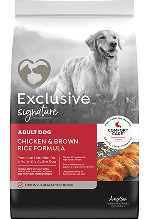 EXCS DOG ADLT CH/RC 30#