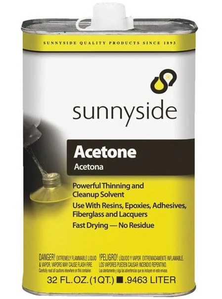 Acetone Quart Can