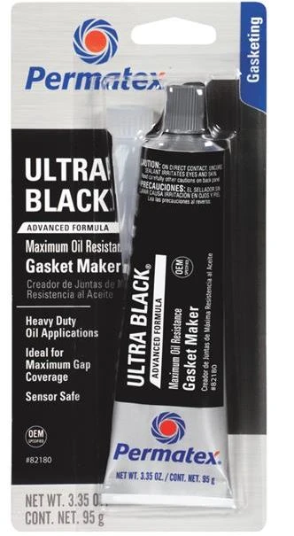 Ultra Black Silicone 3.3oz Tube