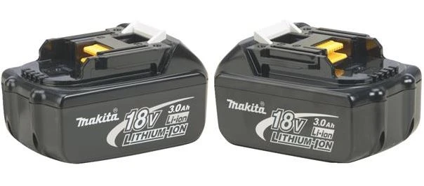 Makita Li-ion Battery 18v, 2/pk