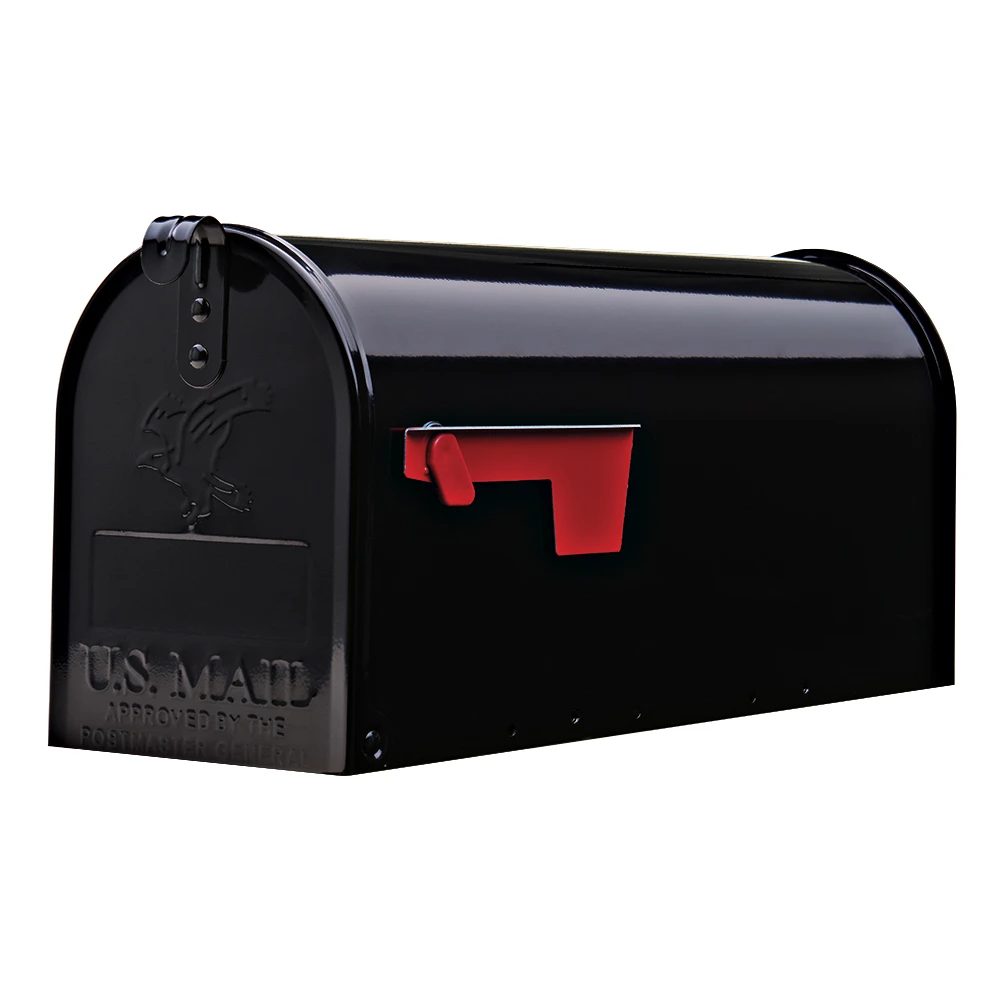 Celebration CROA Approved Elite Post Mount Mailbox, Black