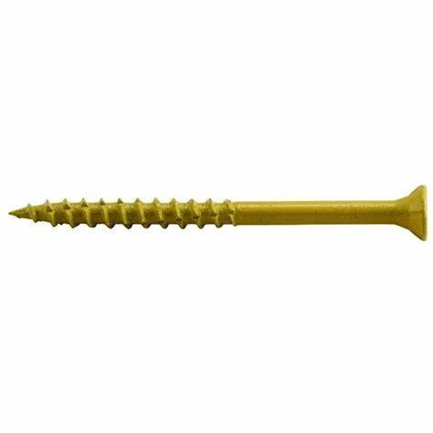 Do it #9 x 3 In. Primeguard Plus Premium-Coated Combo Bugle-Head Exterior Screw (6 Oz. Pack) 