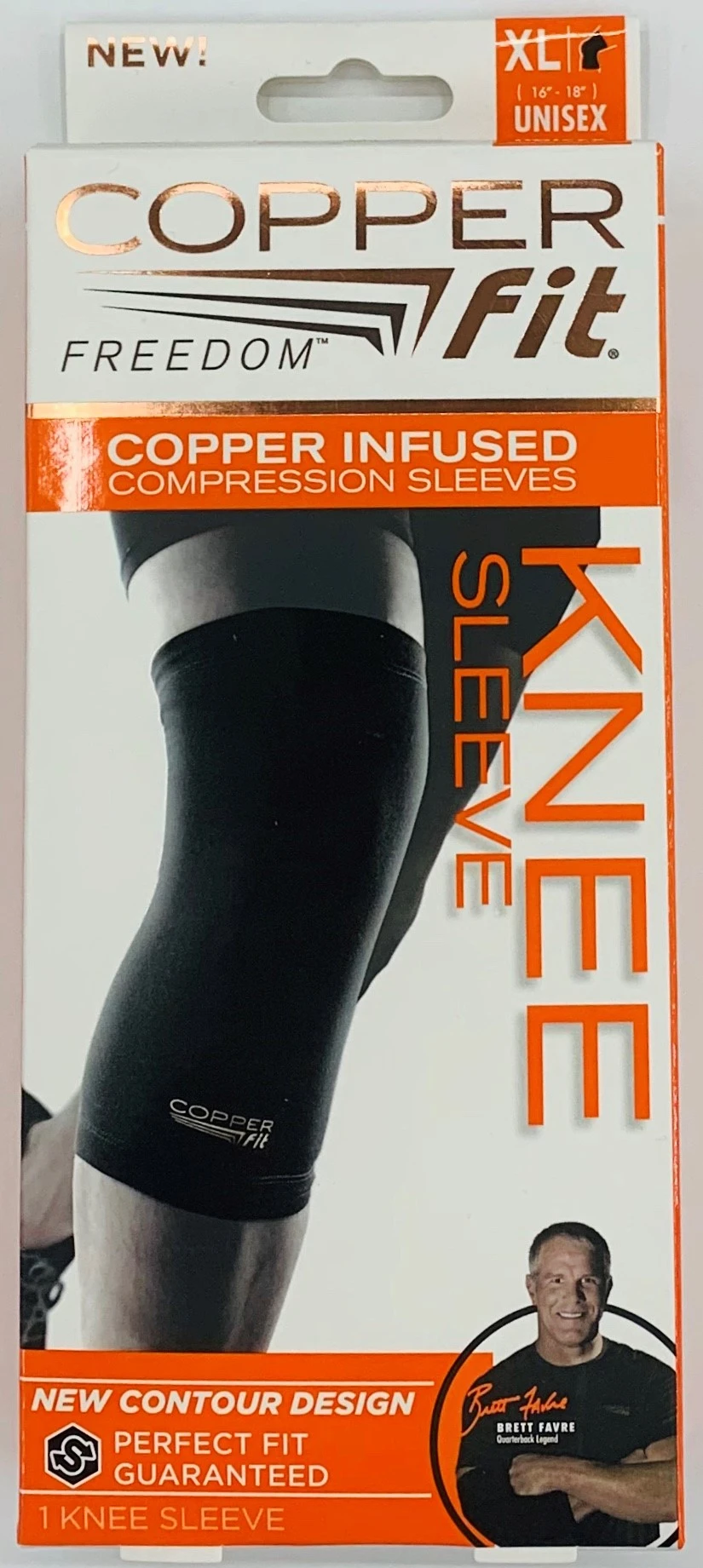 Copper Fit Freedom Knee Sleeve XL - 1.0 EA