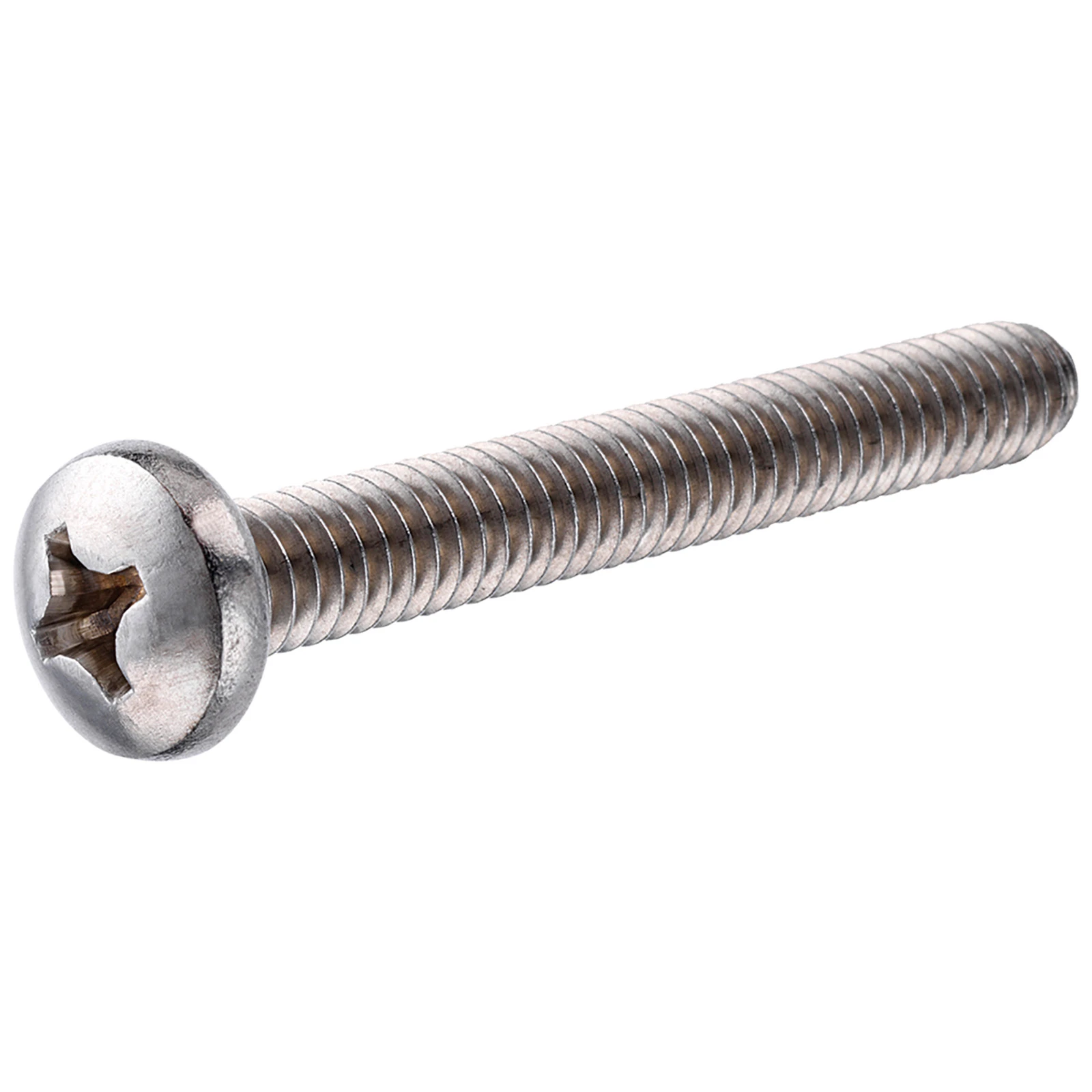 18-8 Stainless Steel Pan Head Machine Screw 6-32 X 2-1/2 Inches