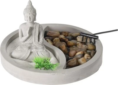 BUDDHA ZEN GARDEN OVAL SET