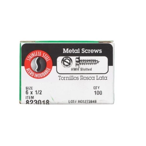823018 SS HWH SLT SMS 6X1/2