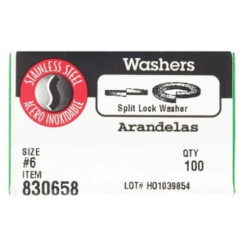 830658 18-8 SPLT LOCKWASH NO.6