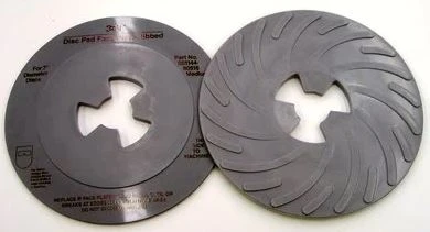 7" MEDIUM RIBBED DISC FACE PAD GREY, 3M 80516