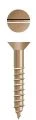Fastener Wood Screw Bronze Finish #8 X 1 Inch - Durable And Versatile